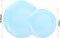 60PCS Baby Shower Blue Disposable Plastic Plates - 10.25” and 7.5” (Solid Blue)